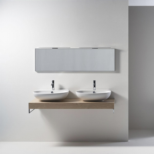 Раковина из сантехнического фаянса Simas VI 10 bia 60х50 подвесная цвет белый - фото 2